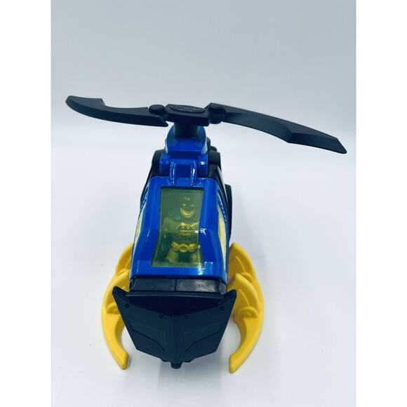 Fisher Price Imaginext DC Super Friends Batman Helicopter Bat-copter & Figure - Picture 4 of 9